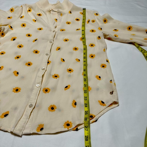 Fabienne Chapot  Lily Embroidered Off White/sunflower blouse - Picture 10 of 16